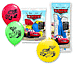 12" Qualatex  character balloons 6 pack