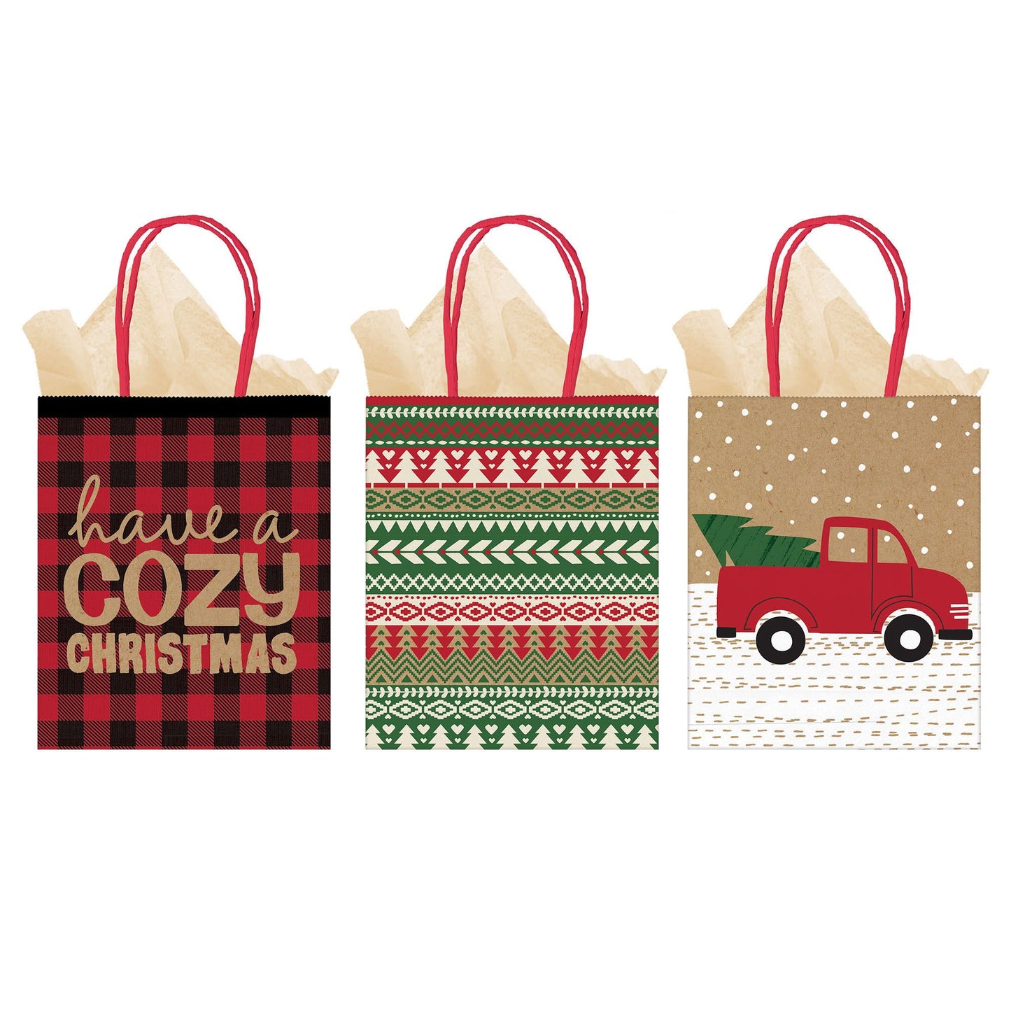 MULTI BAGS: LARGE COZY-170531 : 11X9X4