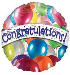 Congratulations Mylar Balloons