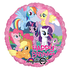 Happy Birthday Characters Mylar Balloons