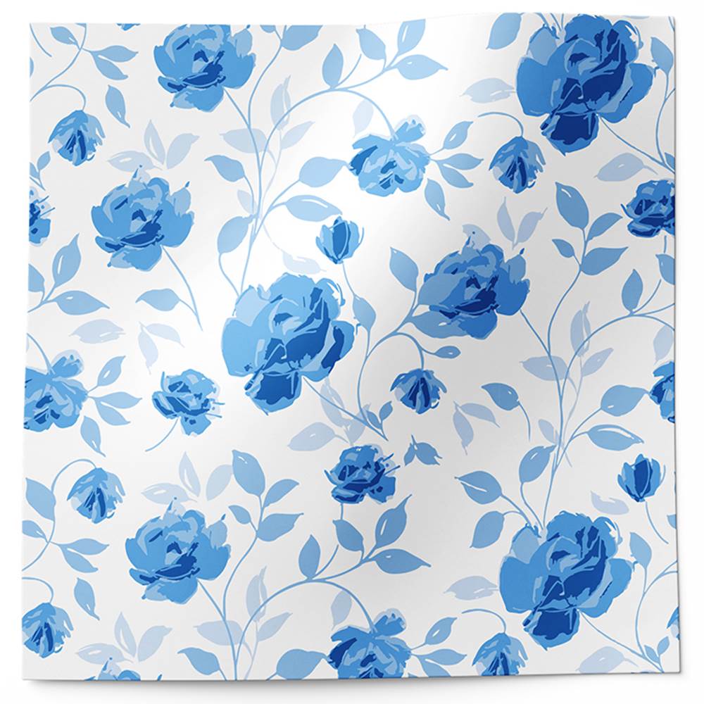 PRINTED TISSUE: WEDGEWOOD BLOSS-10/PK 20" X 30"