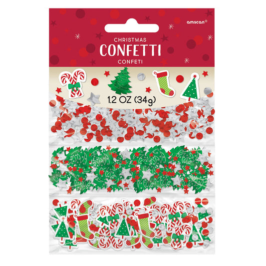 CONFETTI: XMAS MIX FOIL-12 OZ