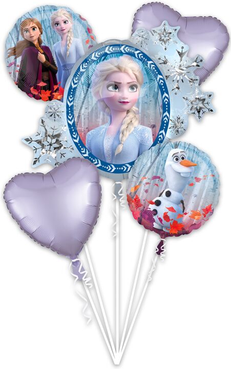 Bouquet Mylar: 5 balloons total