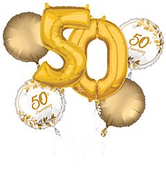 Happy Anniversary Bouquet Mylar