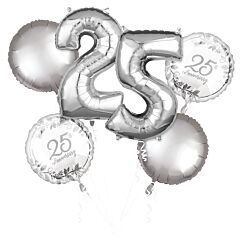 Happy Anniversary Bouquet Mylar