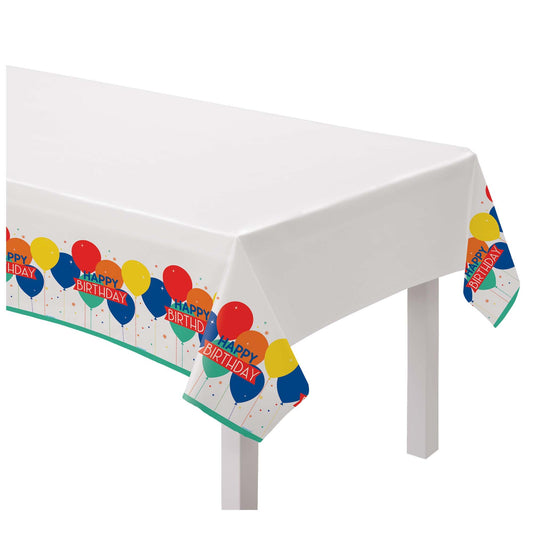 TABLE COVER: BALLOON FEST  54" x84Plastic