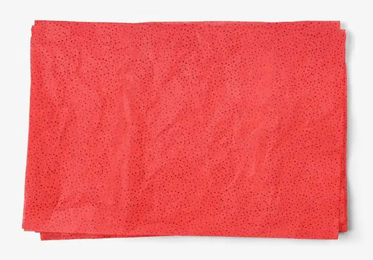 TISSUE PAPER: RED ON RED REFLEC 10 SHEETS -HS1008-200B : 20X30