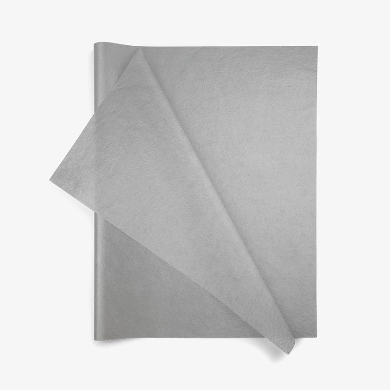 TISSUE PAPER: SILVER DOUBLE 5/PK  SD#957-100D-2161244 : 20"X30"