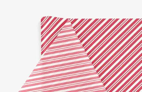TISSUE PAPER: PEPPERMINT STRIPE-356240A