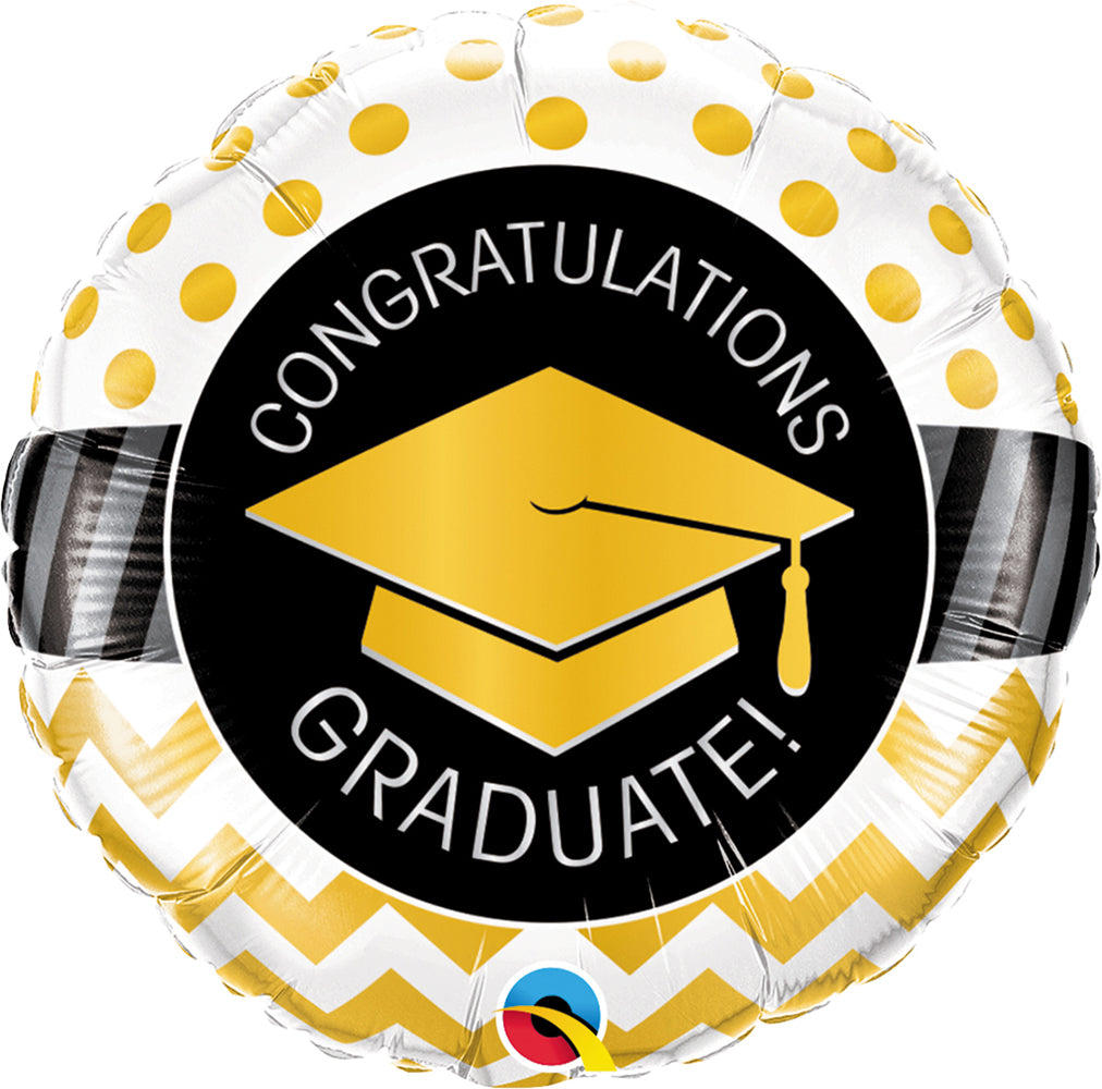 9" Graduation on a stick