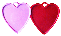8 Gram Happy Heart Weight Asst-100593 : 8 GRAM
