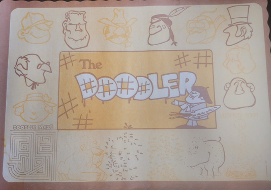 Paper Placemat: The Doodler *Closeout* 50PK