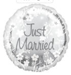 Wedding Mylar Balloons