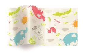TISSUE PAPER: SAFARI PARK-369200B : 20"X30"