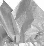 TISSUE PAPER: SILVER DOUBLE 5/PK  SD#957-100D-2161244 : 20"X30"