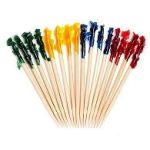 TOOTHPICKS: 4" FRILLED-10040139 : 4"