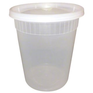 DELI SOUP: 32 OZ PLASTIC W/LID