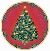 8/7" PLATE: WARMTH OF CHRISTMAS-64981 : 9OZ