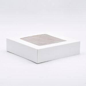 PIE BOX: 10X10X2.5 WINDOW-WW10102