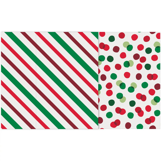 Christmas Printed Tissue Paper 8 sheets