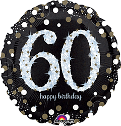 Number Birthday Mylar Balloons