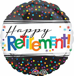 Retirement Mylar Balloons