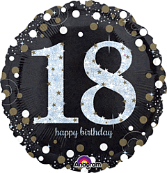 Number Birthday Mylar Balloons