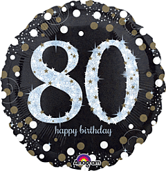 Number Birthday Mylar Balloons