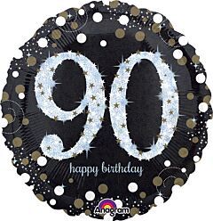 Number Birthday Mylar Balloons