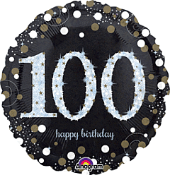 Number Birthday Mylar Balloons