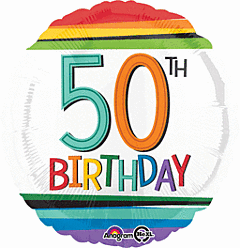 Number Birthday Mylar Balloons