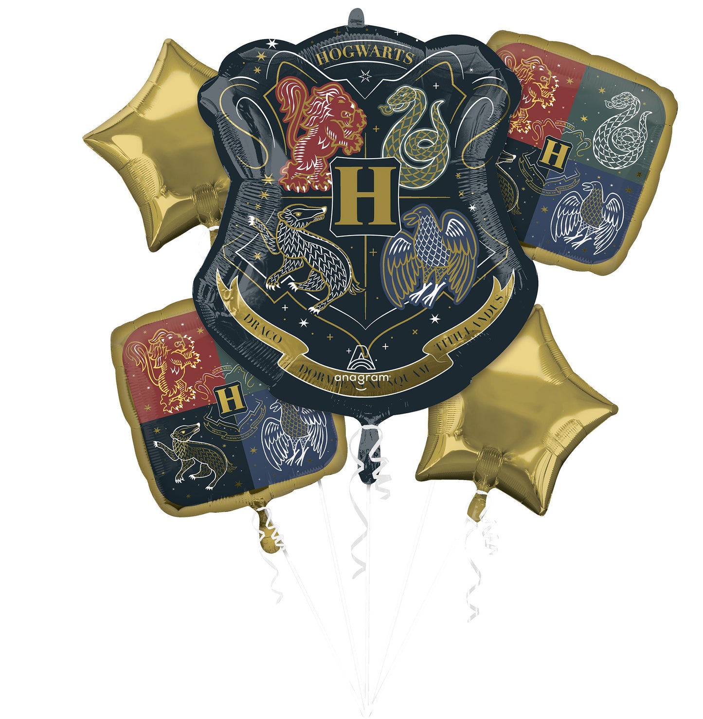 Bouquet Mylar: 5 balloons total