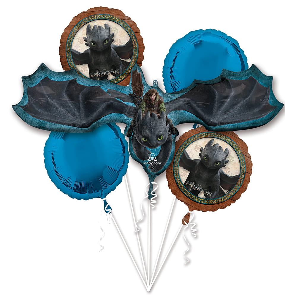 Bouquet Mylar: 5 balloons total