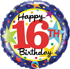 Number Birthday Mylar Balloons