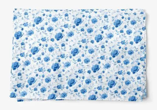 PRINTED TISSUE: WEDGEWOOD BLOSS-10/PK 20" X 30"
