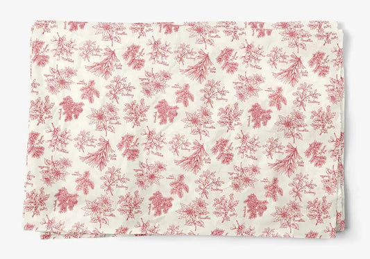 TISSUE: WINTER TOPIARY 20"X30"-20X30