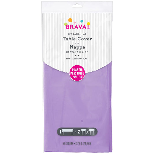 TABLE COVER: LAVENDER 54" x 108"
