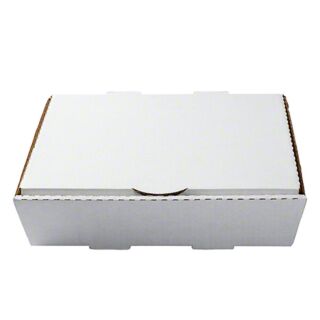 BOX CATERING HALF PAN WHITE 13"X10-7/8"