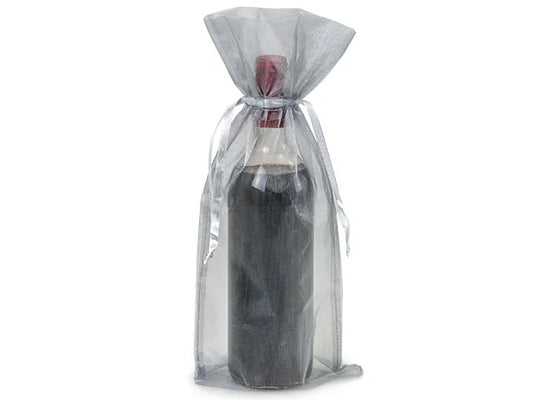 6x14 Wine Organza Bags A:B