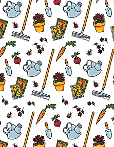 CELLO ROLL: GARDENINGN 30"X5'-5'