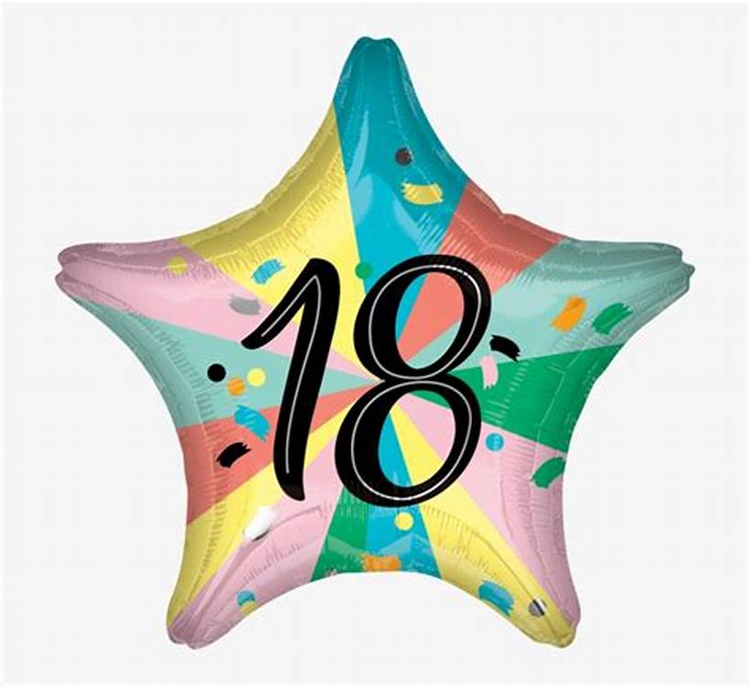 Number Birthday Mylar Balloons