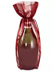 6x14 Wine Organza Bags A:B