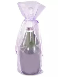6x14 Wine Organza Bags A:B