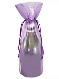 6x14 Wine Organza Bags A:B
