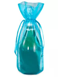 6x14 Wine Organza Bags A:B