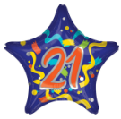 Number Birthday Mylar Balloons