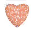 Couple Wedding Mylar Balloons