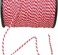 Candy cane cord 2MM X 100 YDS