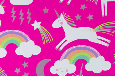 Gift Wrap Sullivan collection rolls measure 30 sq ft, 30" x 12'