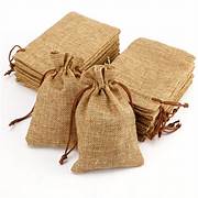 JUTE BAG: 6"X10"-JUTE-25 : 6"X10"